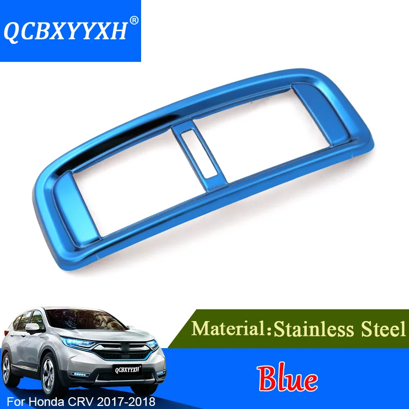 Qcbxyyxh ABS для Honda CRV CR-V 5th приборной панели Outlet Блёстки кондиционер на выходе декоративные Блёстки сзади outlet