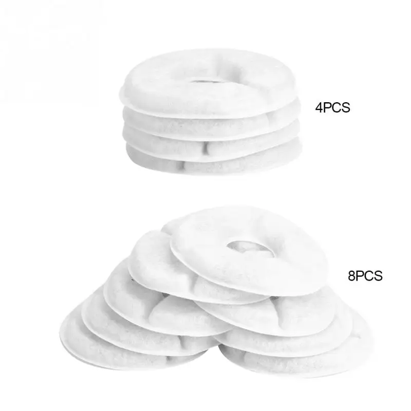 

4/8 Pcs Activated Carbon Charcoal Filter Replacement for Pet Dog Water Fountain Automatic Cat Dog Pets Drink Water Tools