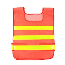 Высокая видимость светоотражающий жилет безопасности ночной Быстросохнущий светоотражающий сигнальный защитный жилет для строительства одежды