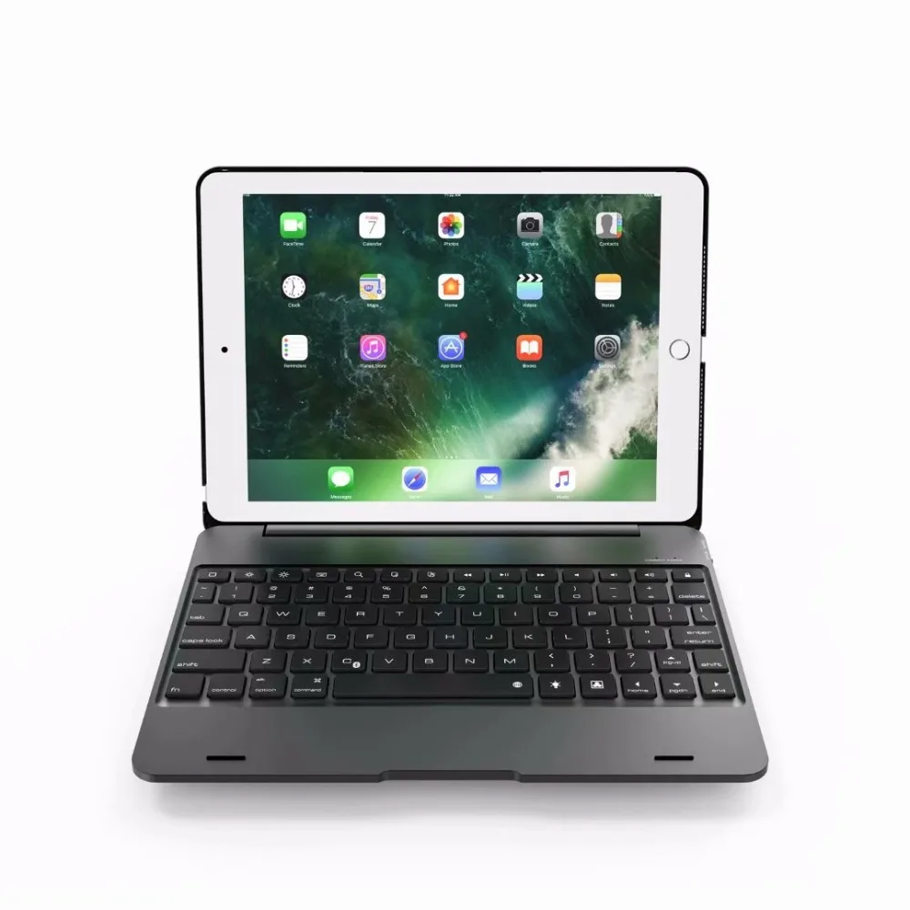 Для нового IPad 9,7 2018 2017 Чехлы ABS пластиковое беспроводное покрытие клавиатуры Bluetooth для A1822 A1823 A1893 A1954 чехол + подарки