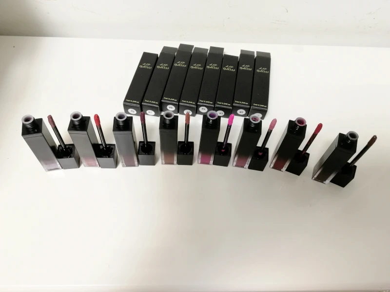 

New Matte Liquid Lipstick no logo non-sticky Lip gloss waterproof long lasting Matte lip gloss lipstick Lips Sticks Makeup