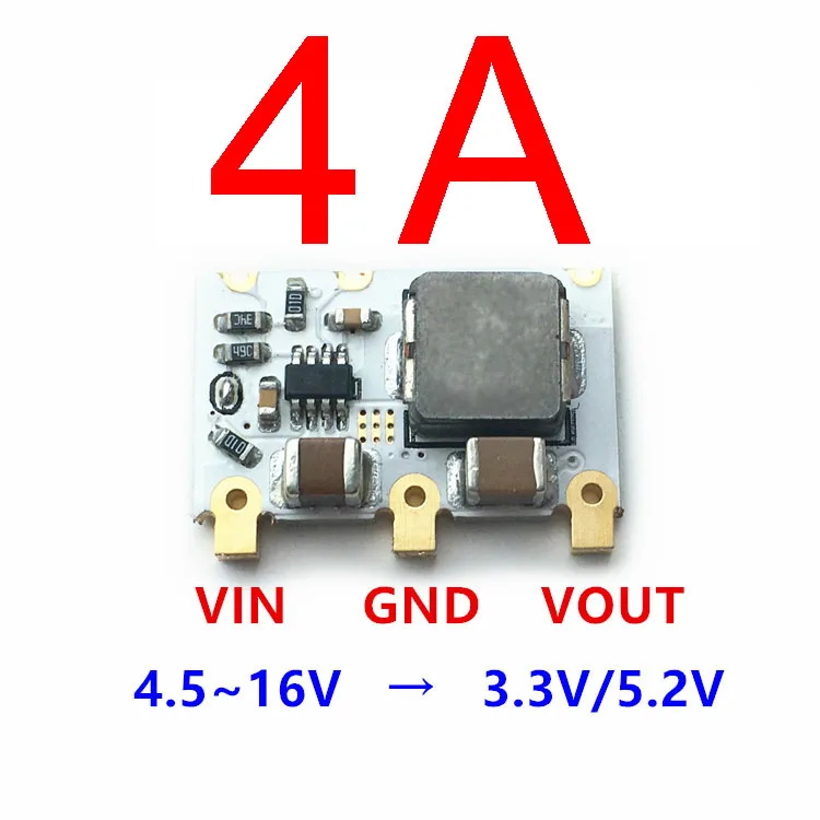 

98% 4A Mini DC-DC Buck Converter 6V-16V 9V 12V to 5V 3.3V Step-down Power Voltage Regulator Module new