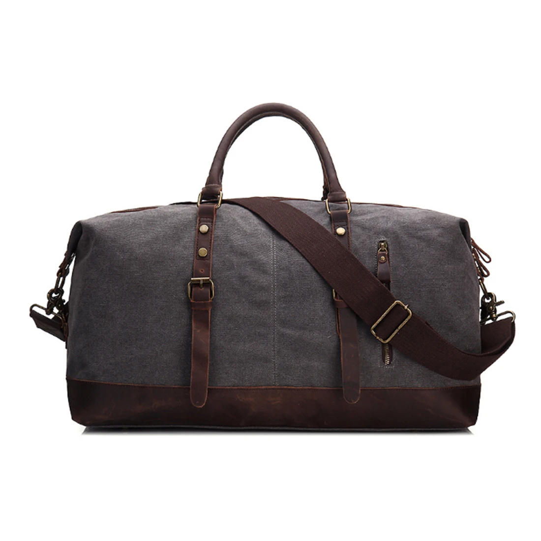 

2017 New Big Capacity Retro Style Thickened Canvas Bag Unisex Durable Travelling Gym Bag