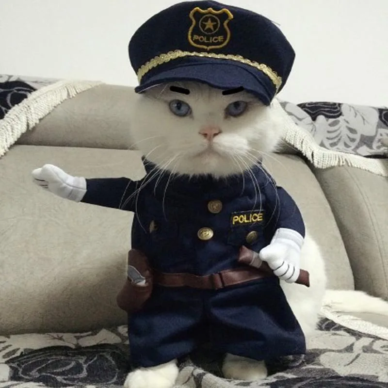 Cute Pet Cat Clothes Costume Clothes for Cat Coats Jackets Funny Pets Clothing for Cat Clothing Puppy Outfit Cotton Apparel36 A1