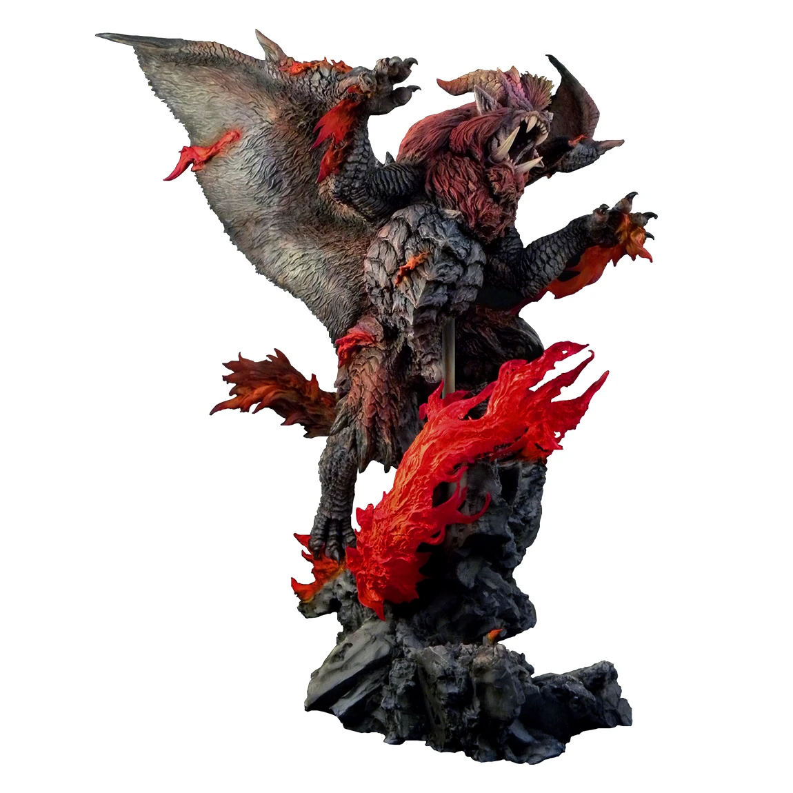 Monster Hunter world Figure Teostra ПВХ модели фигурки украшения игрушки модель Япония Аниме горячий Дракон Рождественский подарок