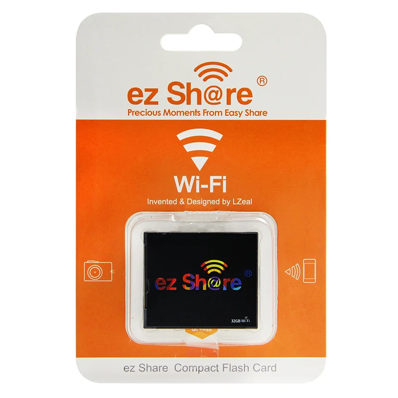 Новая Ez share wifi cf карта 64G 128GB DLSR камера беспроводная 7D высокоскоростная 5D2 CF карта памяти с wifi картой Горячая