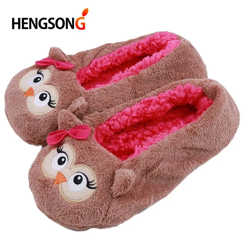 Us 4 58 18 Off Short Plush Winter Slipper Women Cotton Bedroom House Home Floor Soft Velvet Indoor Slippers Girl Ladies Flat Shoes In Slippers From