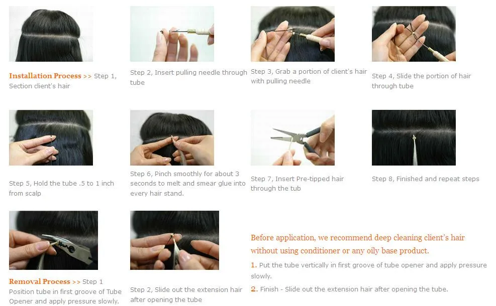 ATTACHING HAIR