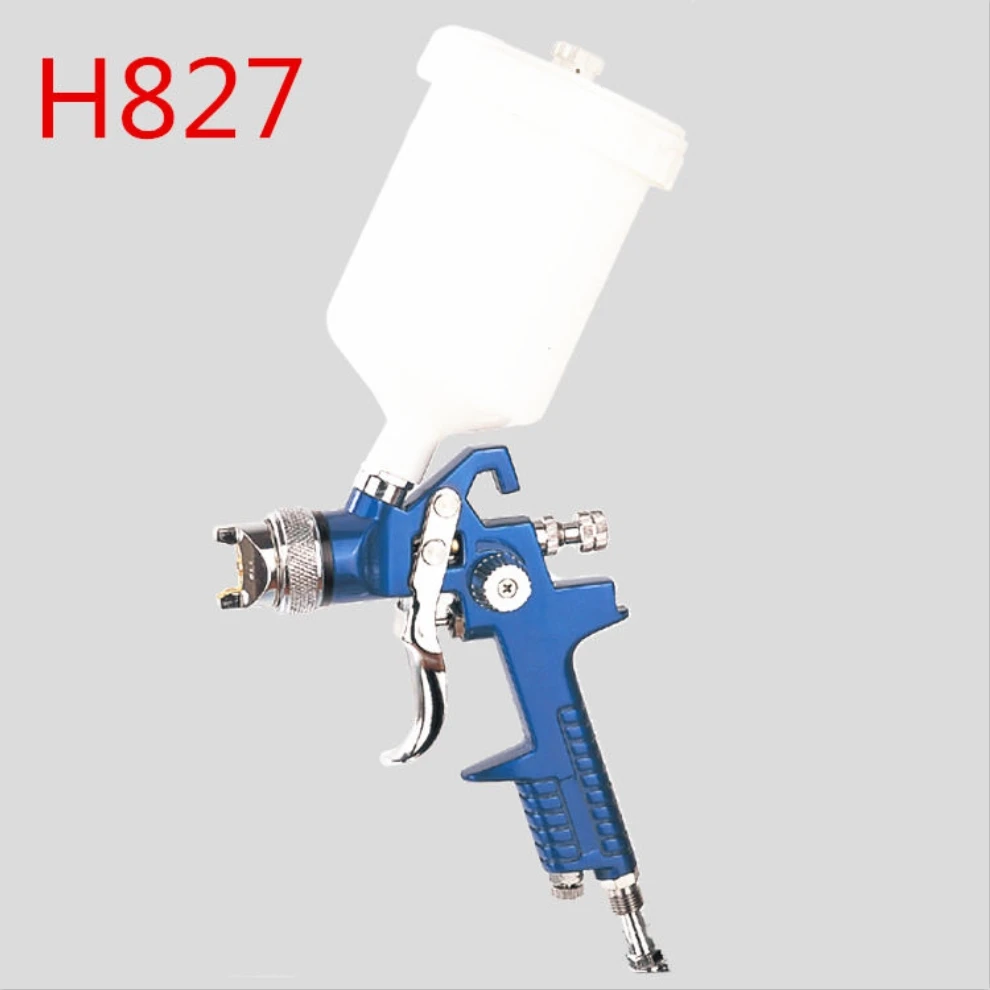 

H827 1.4mm 1.7mm 2.0mm Nozzle 600 ML HVLP Spuitpistool Air Spray Paint Guns Voor Auto Auto Reparatie