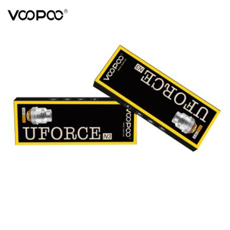 VOOPOO Uforce катушки U2/U4/U6/U8/N1/N2/N3/R1/D4/P2 катушки для Uforce T2 бак перетащите 2 Перетащите мини 5 шт./лот