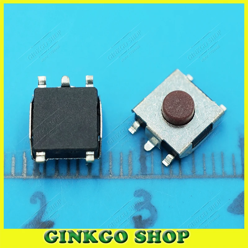 

Free Shipping 250pcs/lot 6x6x3.1 Tact Switch Kit 6*6 mm SMD Tactile Push Button Switches LCD 6x6 mm Micro Switch