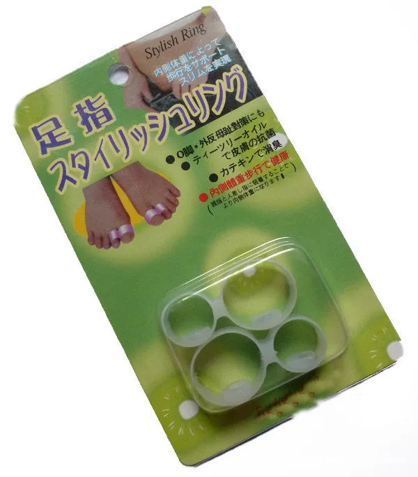 Upgrade Silicon Diet Slimming Foot Double Toe Ring Weight Loss Diet Massage Fitness Slimming