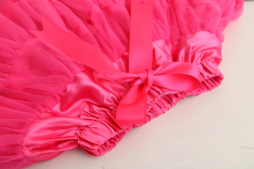 Десткая юбка-Пачка Детская Праздничная юбка принцессы с бантом, летняя одежда для маленьких девочек Пышная юбка с оборками из тюля для девочек