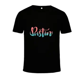 

Kpop 2017 new group pristin mini album hi pristin printing o neck short sleeve t shirt summer lovers loose t-shirt