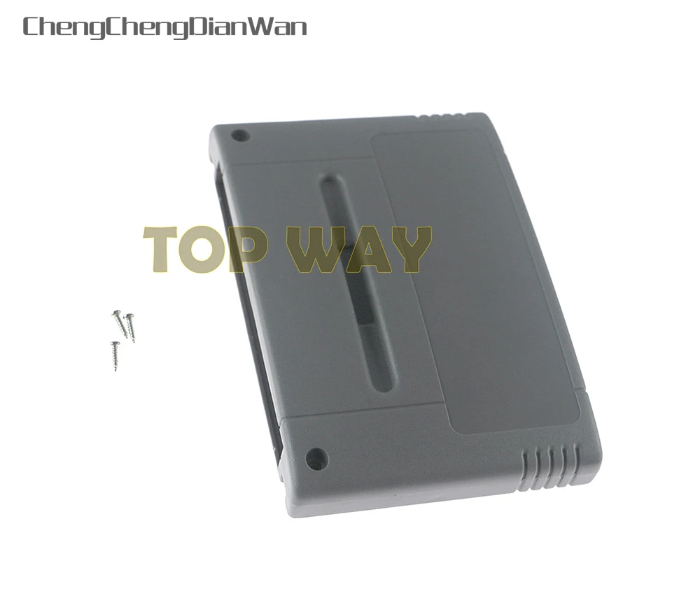 

ChengChengDianWan Japan Version Games Housing Shell Case with screws for SFC SNES Game Card Cartridge Box