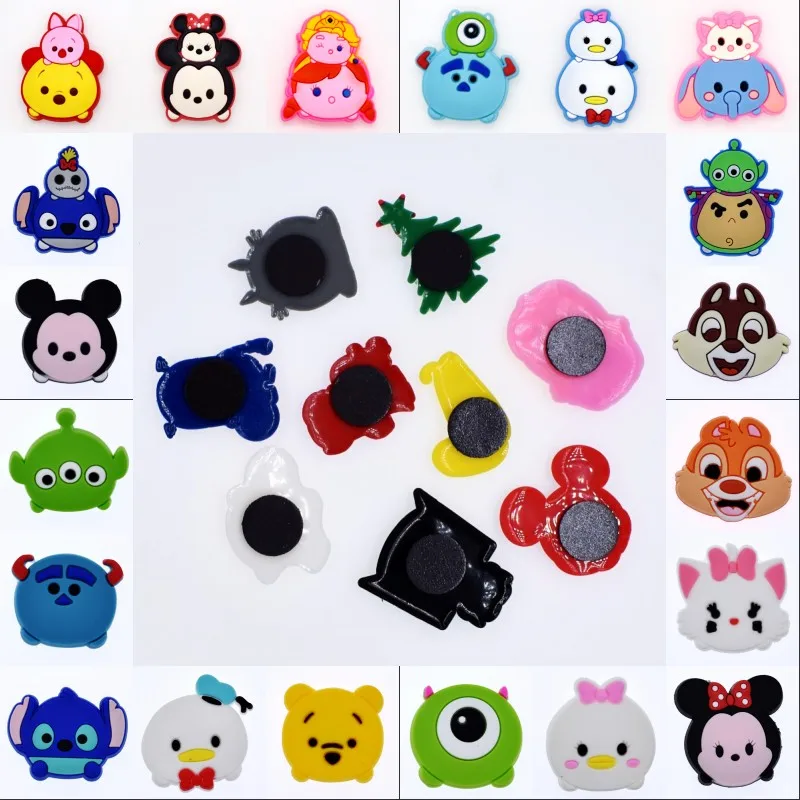 

1pcs Cute Mini Soft Fridge Magnets Cartoon Mouse Piglet Elephant Monster Children Fvor Gift Teaching Tool Souvenir Party Gift