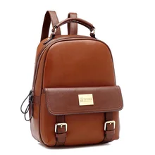 New Arrive Genuine Leather Mochilas Mujer Bag 2016 Large Capacity Women Travel Backpacks Female Schoolbag For Teenage Girls