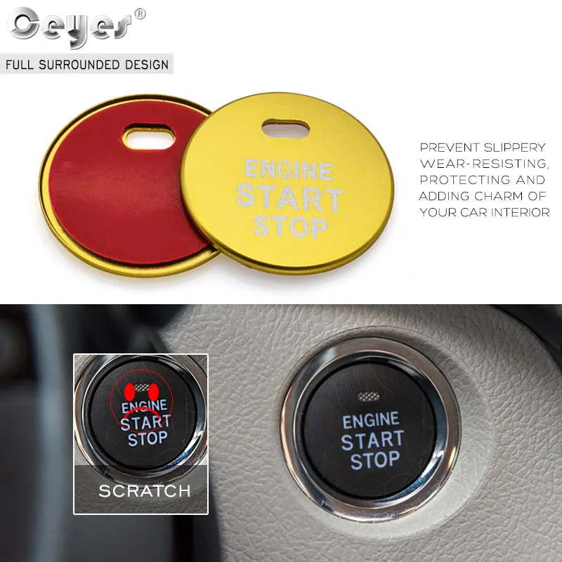 Car Start Engine Button Key Ring for TOYOTA (27)