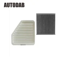 2 pcs de Alta Qualidade do filtro de ar filtro de cabine para TOYOTA previa ACR50 3.5 filtros de comércio exterior no atacado