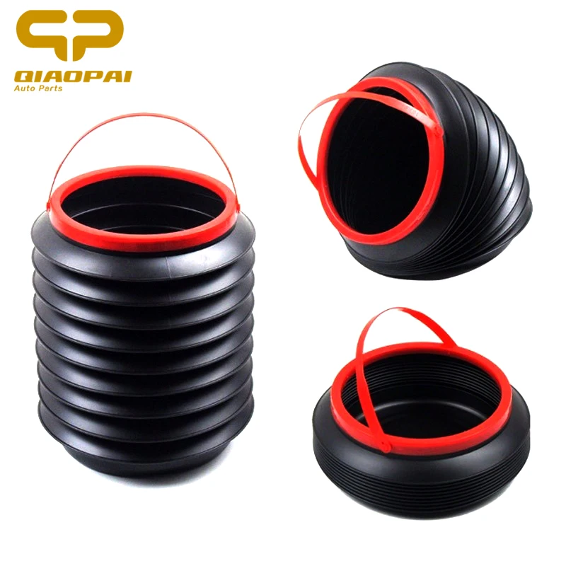 

Retractable Car Trash Can 4L Foldable Water Bucket Portable Cleaning Storage Poubelle Outdoor Picnic Traveling Fishing Tools