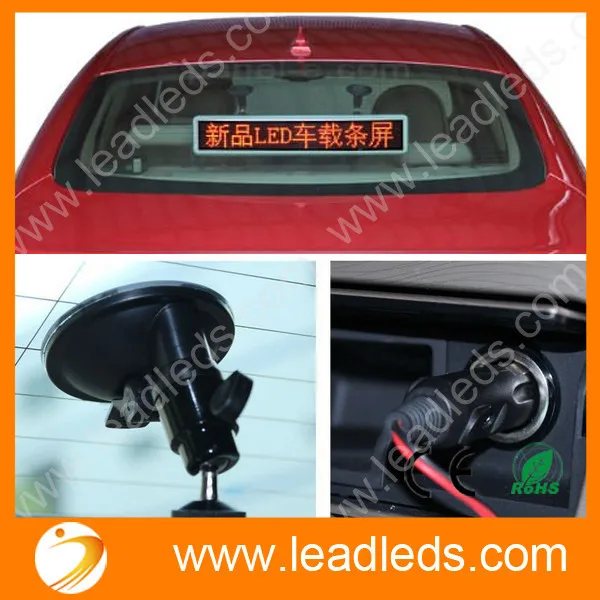16x128 do Sinal do Carro Sinal de Mensagem Programável em Movimento de Rolagem Placa de Exposição do Carro Carro de Ônibus Alto Brilho Levou Led de Ônibus Único Âmbar Cor 8 China board board Suppliers