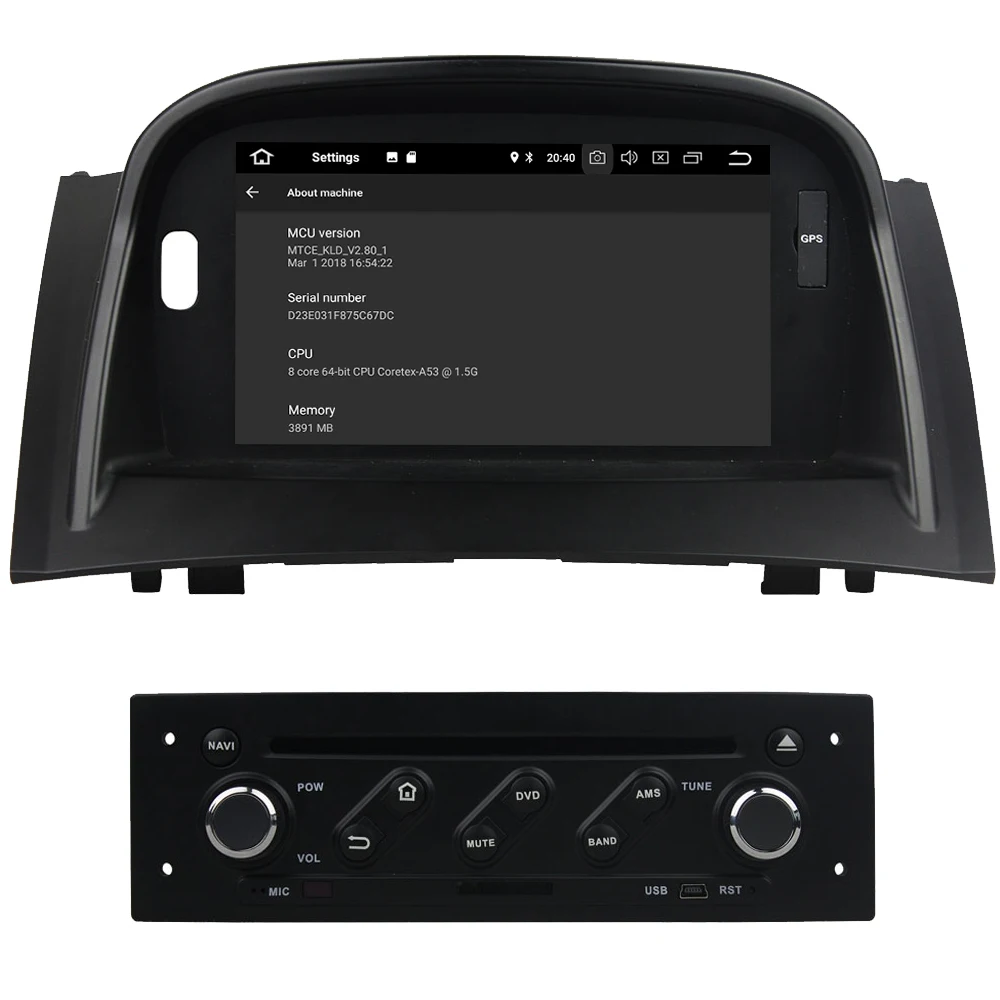 Clearance KLYDE Octa Core 4G Android 8.0 7.1 4GB RAM 32GB ROM Car DVD Player Radio GPS For Renault Megane II 2004 2005 2006 2007 2008 2009 4