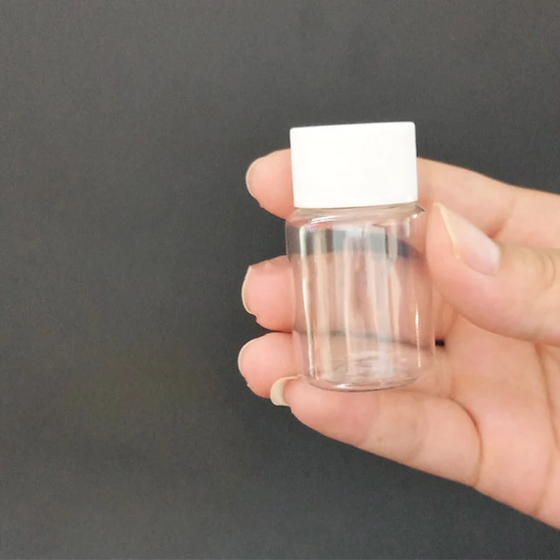 20ml PET Clear Pill bottle  (6)