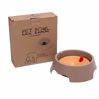 

Cat Dog Feeders Pet Bowls without wet beard mouth water dispenser pet supplies Feeding Case Included Gray