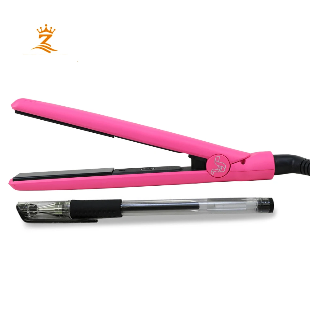 Mini hair straightener small size 155mm hair iron simple constant  temperature high quality mini flat iron|Straightening Irons| - AliExpress