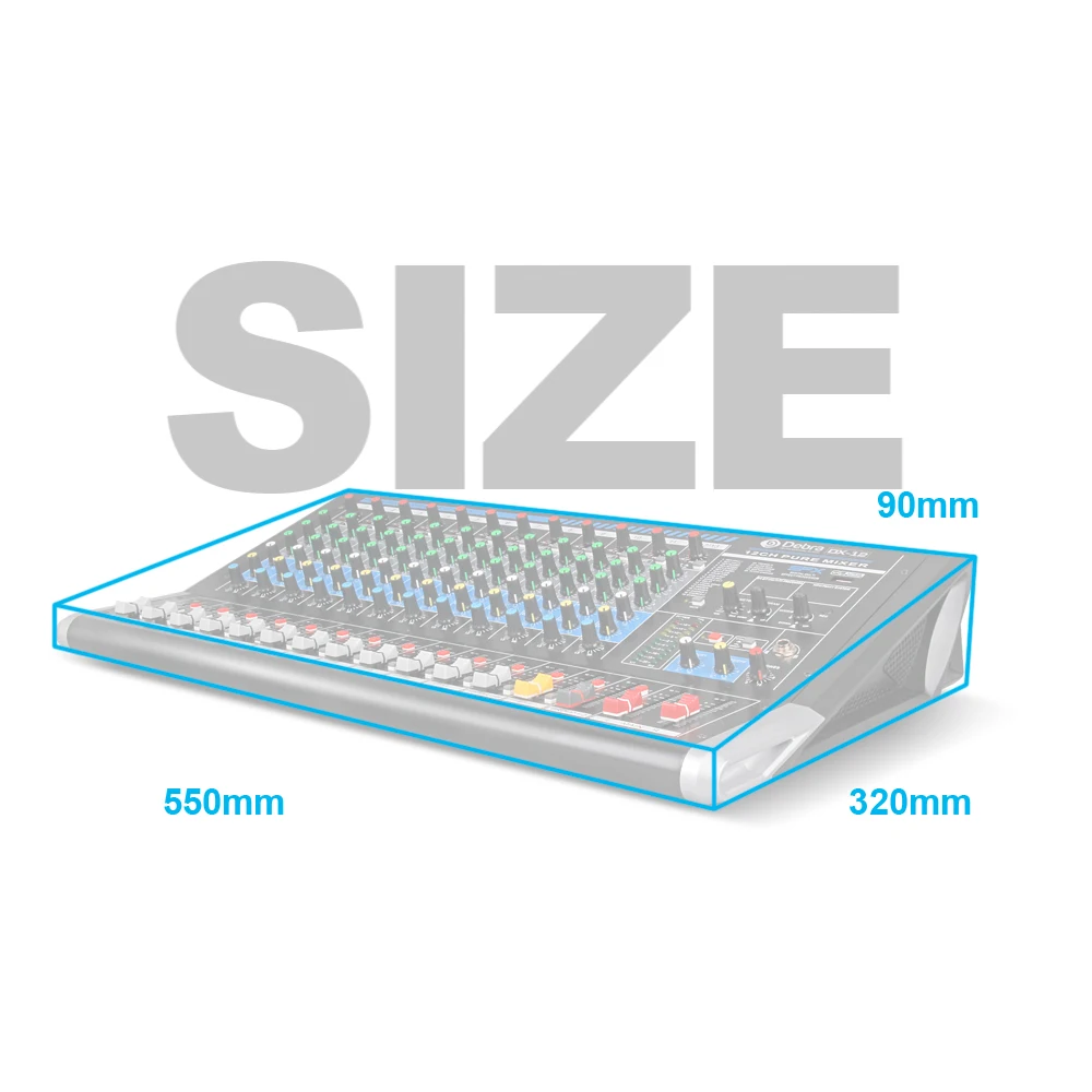 Debra Audio DX-12 12-Channel Audio Mixer dj