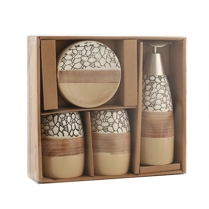 100% ceramic bathroom accessories 4 piece set bath gift set toothbrush holder set tumbler soap dish including soap dispenser 100% ceramic bathroom accessories 4 piece set bath gift set toothbrush holder set tumbler soap dish including soap dispenser