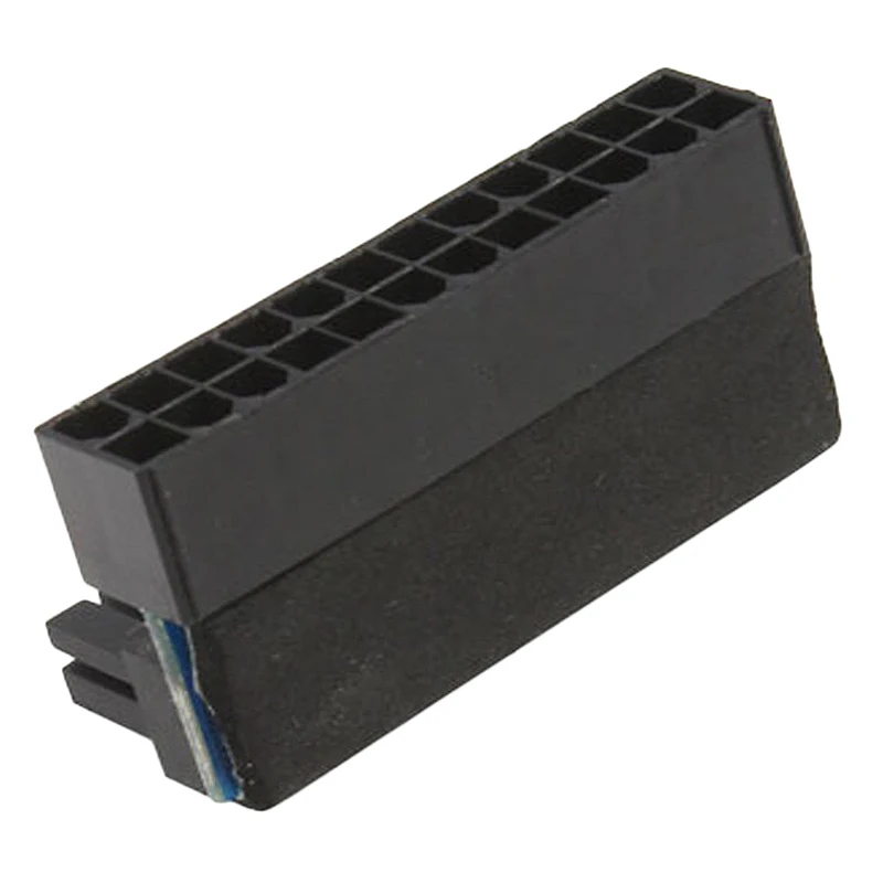 Atx 24 دبوس الإناث إلى 24 دبوس الذكور زاوية الحق محول ل حاسوب شخصي مكتبي امدادات الطاقة