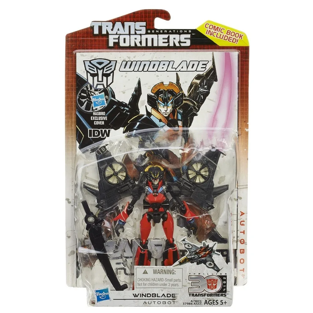 

TF GENERATIONS 30TH DELUXE CLASS IDW WINDBLADE