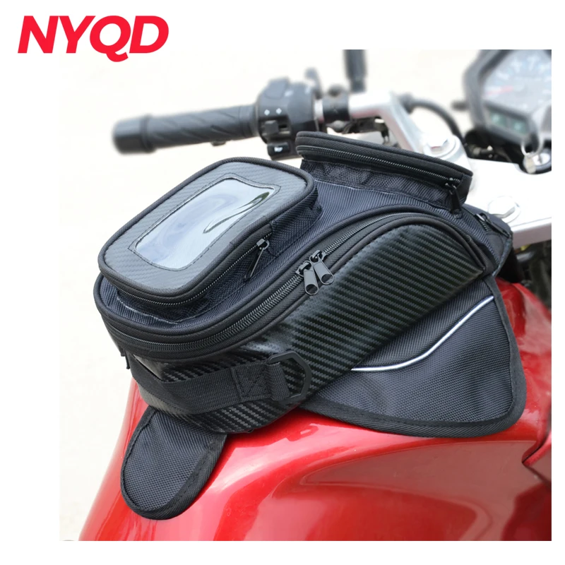 Us 17 99 10 Off 2018 Motorcycle Tank Bag Motorbike Oil Fuel Magnetic Bike Saddle In Bags