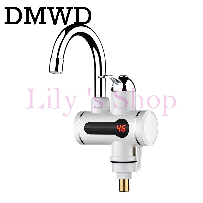 

Instant Tankless Electric hot Water Heater Faucet Kitchen Instant Heating tap Shower Water heater with LED display EU US plug