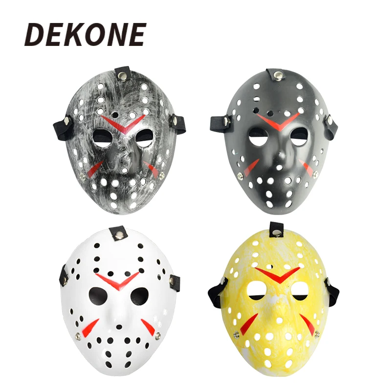 

1pcs/lot Black Friday NO.13 Jason Voorhees Freddy hockey festival party Halloween masquerade mask (adult size) 100gram