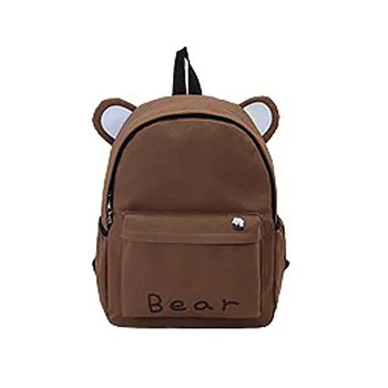 

Cute Rabbit Ear Bear Backpack Women's Portable Backpack Casual Wild Girls Leisure Shoulder Bags New Fashion teenager backpacks