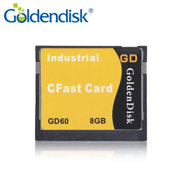 goldendisk cfast flash cards 8gb sata iissd sata industrial pc flash card size