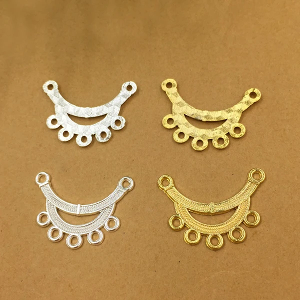 12*30mm Loops Hanger Charms Bracelet Necklace Connectors Zinc Alloy