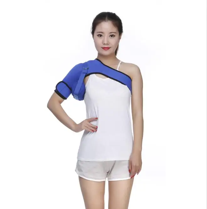 

Free Shipping Inflatable Shoulder Brace Sport Protector Stroke Hemiplegia Orthosis Comfortable Fixed Braces Orthopedic Supplies