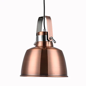 

American industrial style red copper exhibition pendant light Nordic creative restaurant bar metal pendant lamp AP8211748