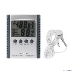 Цифровой Indoor/Outdoor термометр, измеритель влажности HC520 Метеостанция ж Сенсор