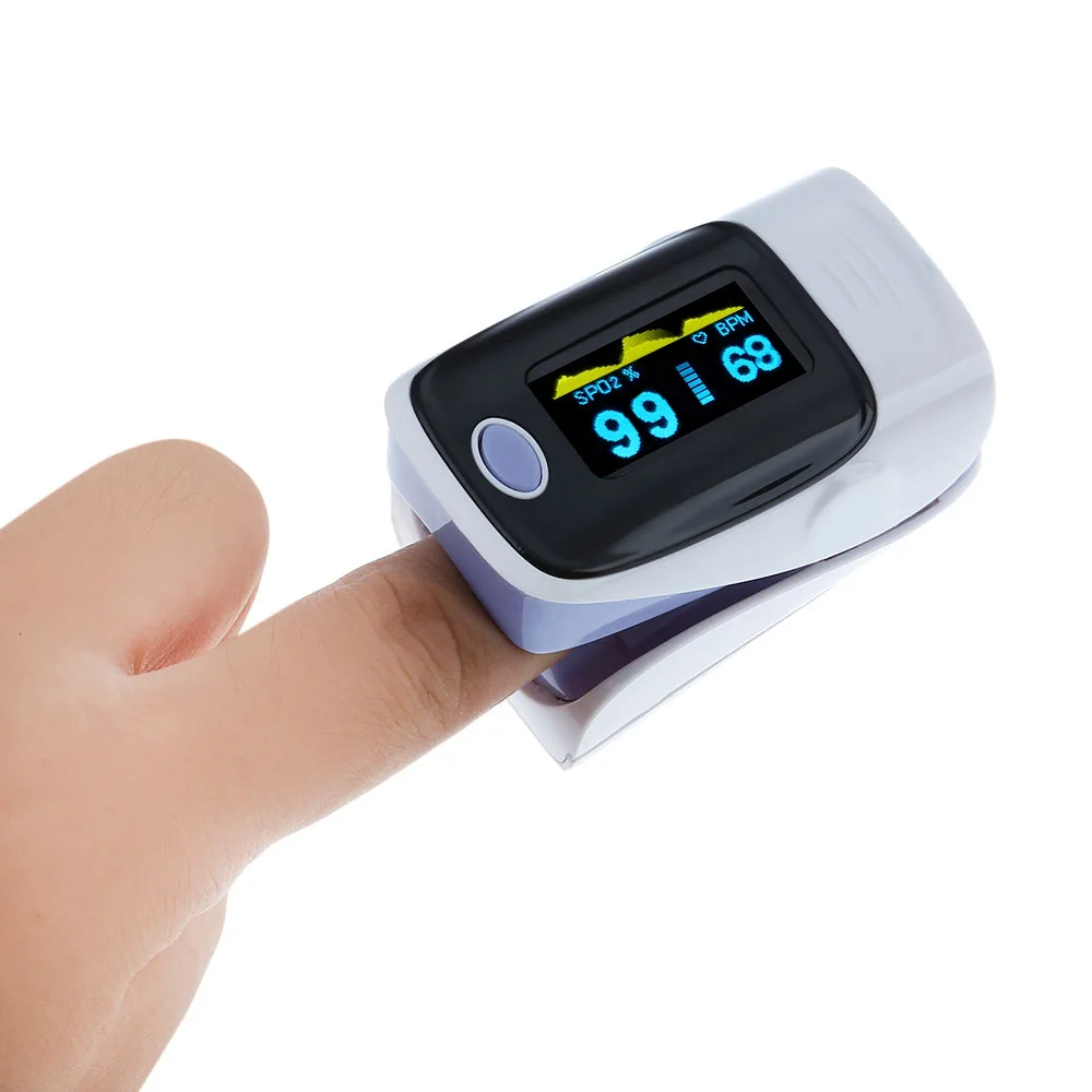 

Instant Read Fingertip Digital Pulse Oximeter Health Monitoring Display