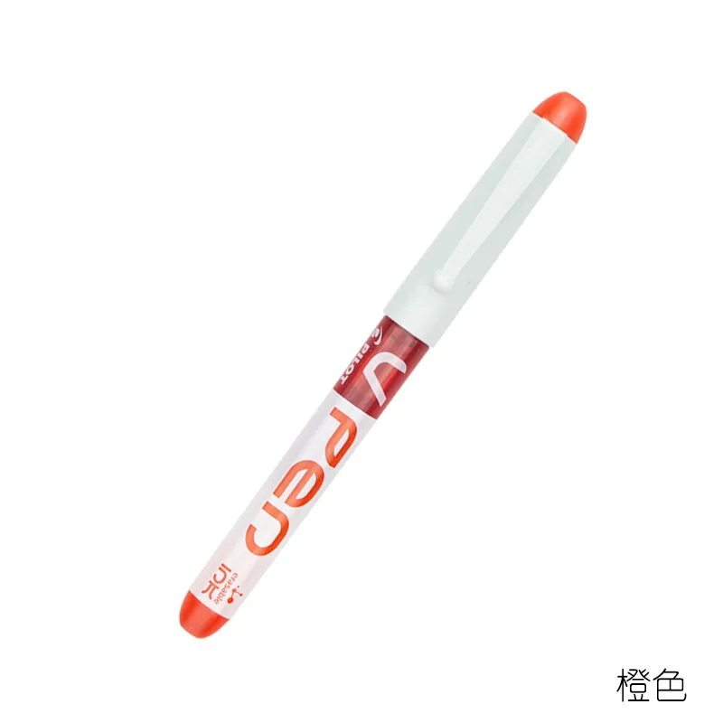 Япония пилот SVPN-4W V ручка прямые жидкие одноразовые цветные авторучки ручка знак M/0,5 мм - Цвет: Оранжевый
