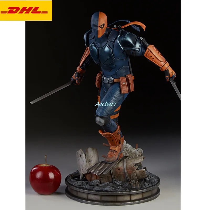 18 "Лига несправедливости статуя Megamind бюст Deathstroke полноразмерный портрет PF Slade Джозеф Уилсон анимационная фигурка GK игрушка коробка B954