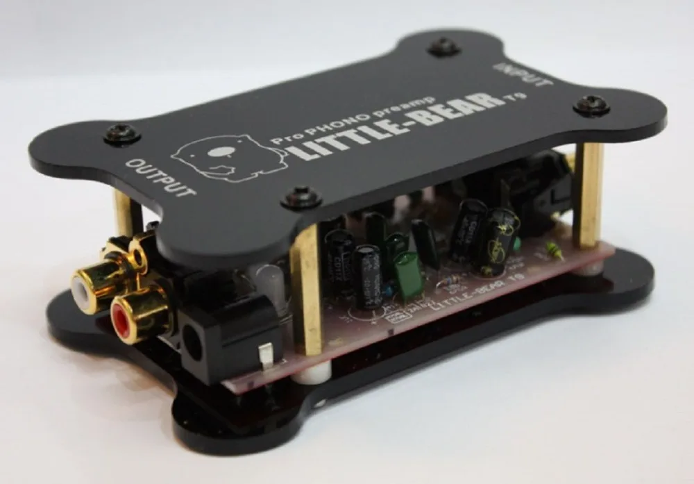 Little Bear T9 Phono Amplifier RIAA MM Turntable Preamp Hifi Mini Pre