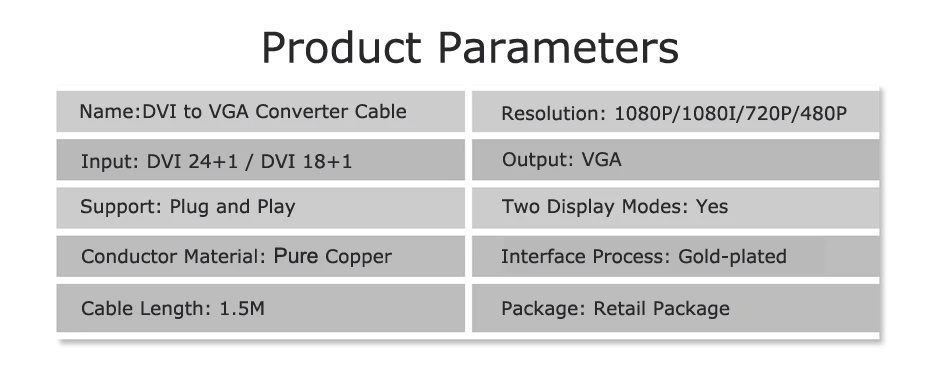 dvi to vga adapter converter 11