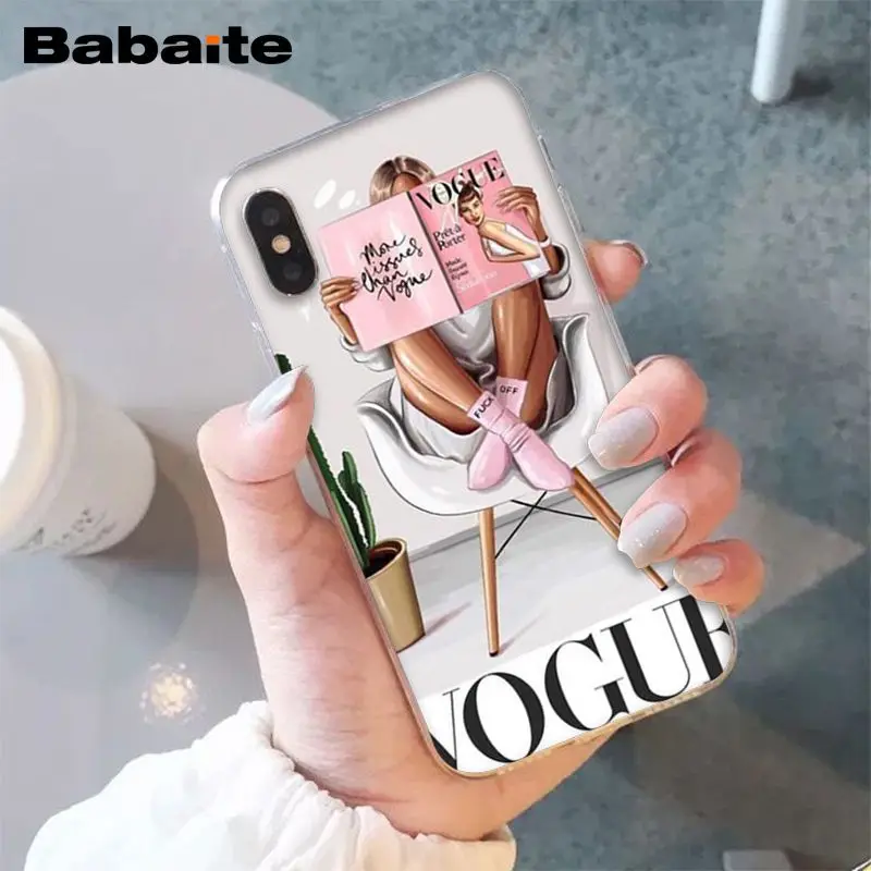 VOGUE Christmas Princess Girl Female boss coffee