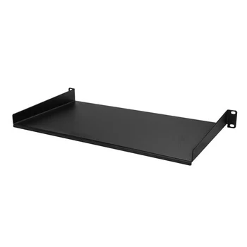 

StarTech.com 1U Rack Shelf - 10 in. Deep, Rack shelf, Black, Steel, 20 kg, 1U, 482.6 mm