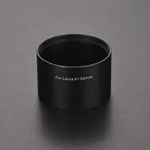 УФ-фильтр 52 мм с УФ-фильтр 52 мм с фильтром крепление переходник для объектива кольцо для объектива Leica X1 X2 XE Камера